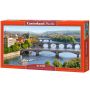 Puzzle Castorland 4000el Mosty na Wełtawie Praga, Czechy - 2